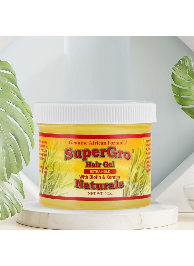 AFRICAN FORMULAS Super Grow Hair Gel, 4 OZ
