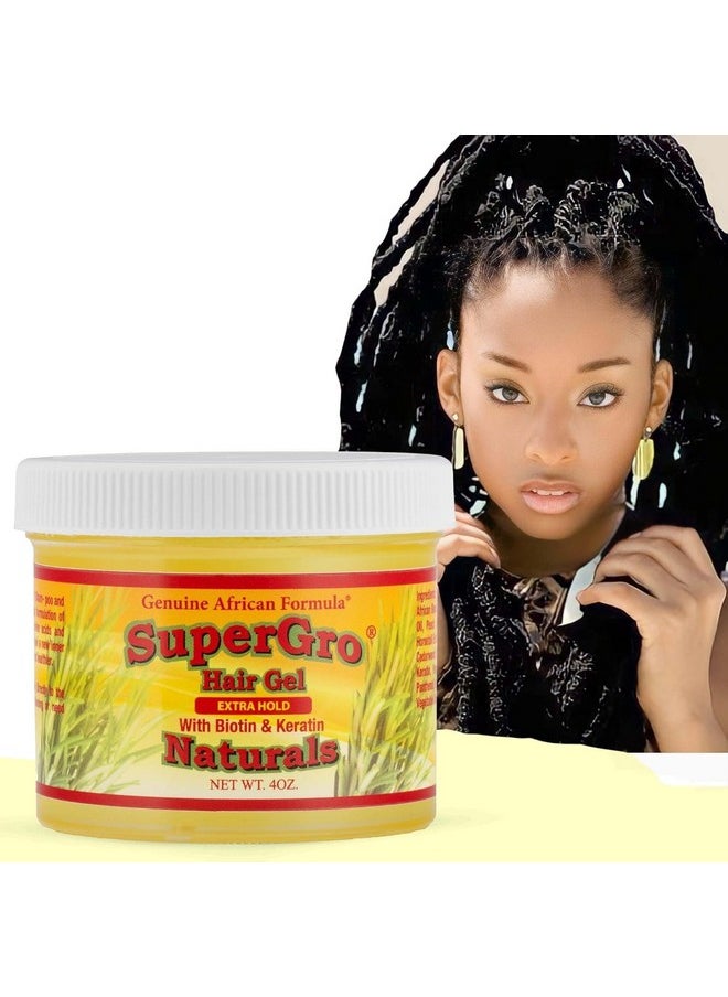 AFRICAN FORMULAS Super Grow Hair Gel, 4 OZ