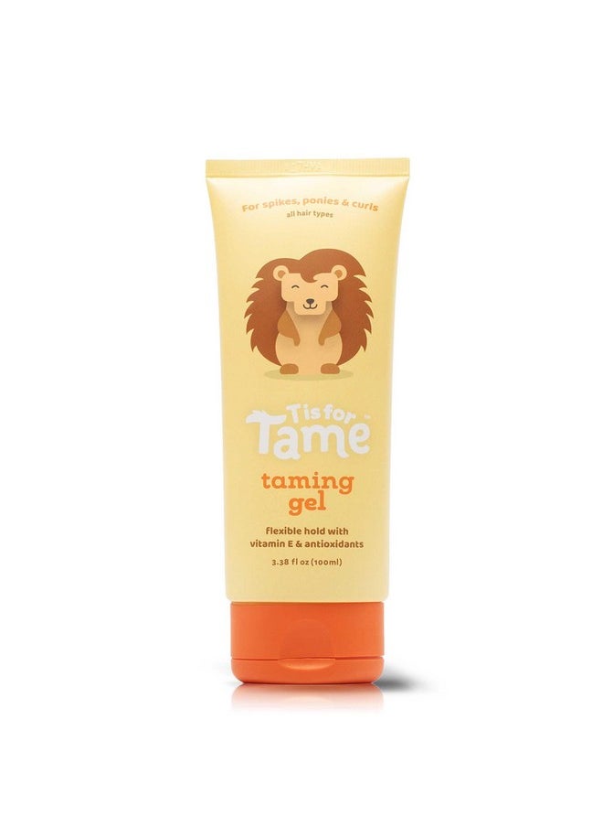 T is for Tame - Kids Hair Styling Gel, All-Natural Alcohol-Free Hair Gel for Kids & Toddlers, 2023 Launch Date (3.38 Fl Oz Pack of 1)