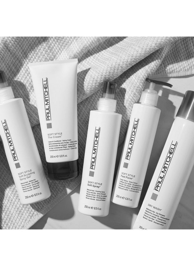 Paul Mitchell Soft Sculpting Spray Gel, Natural Hold, Soft Finish, For All Hair Types, 8.5 fl. oz.