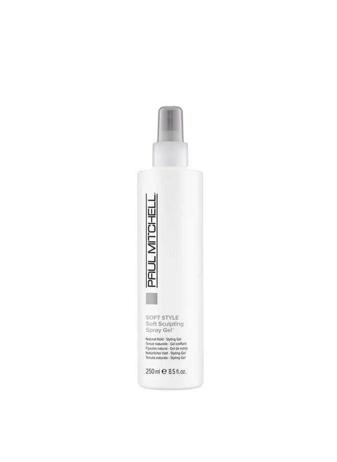Paul Mitchell Soft Sculpting Spray Gel, Natural Hold, Soft Finish, For All Hair Types, 8.5 fl. oz.