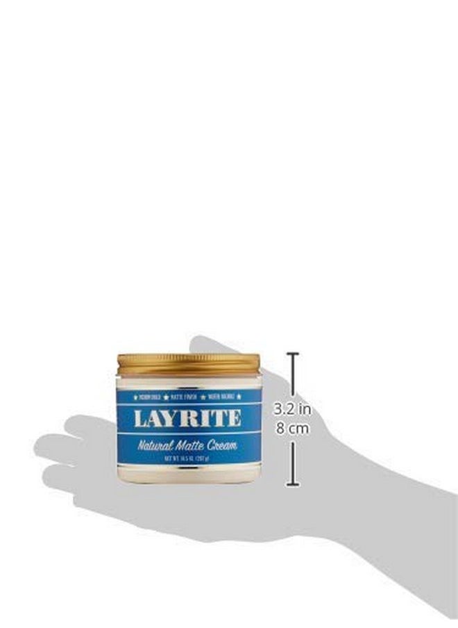 Layrite Natural Matte Cream 10.5 Oz
