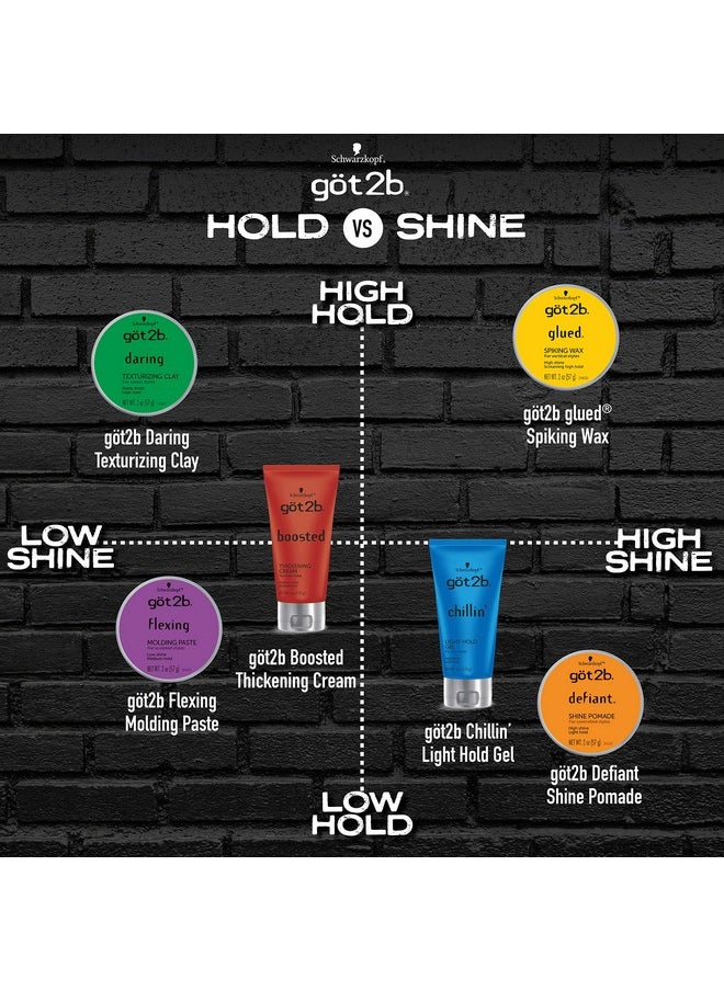 Got2b Defiant Shine Pomade, 2 oz