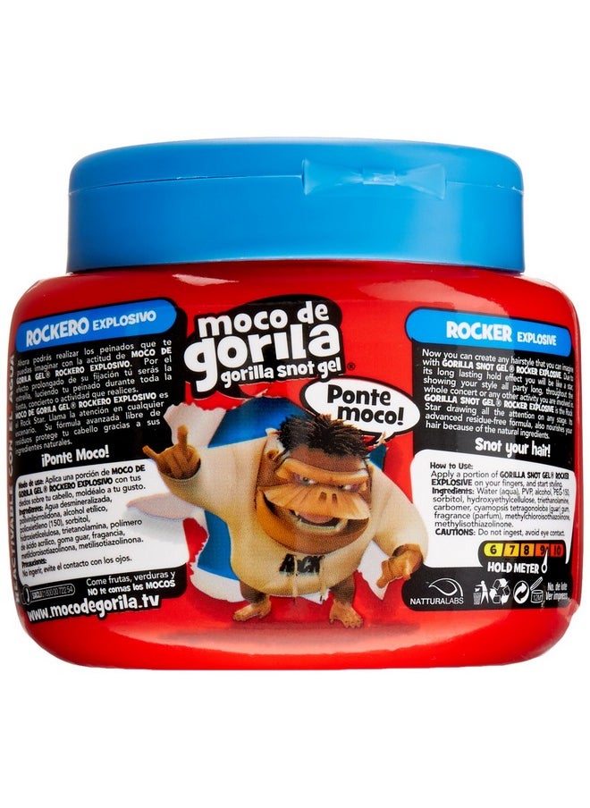 Moco De Gorilla Rockero Mega Gel, Quizz, 9.52 Ounce