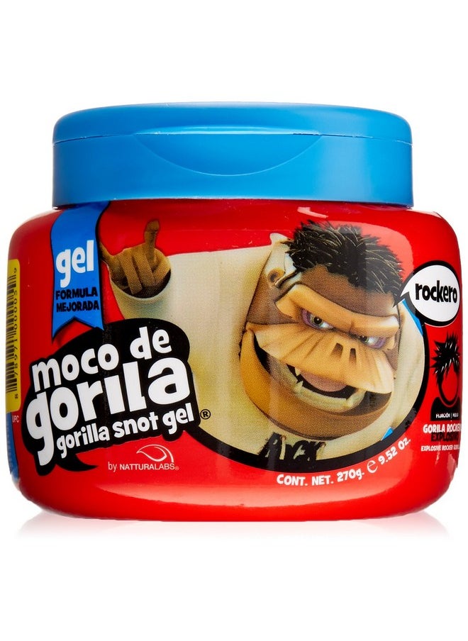 Moco De Gorilla Rockero Mega Gel, Quizz, 9.52 Ounce
