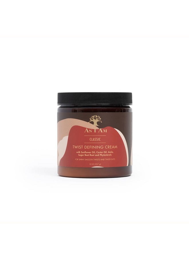 As I Am Twist Defining Cream - 8 Ounce - with Castor oil and Phytosterols