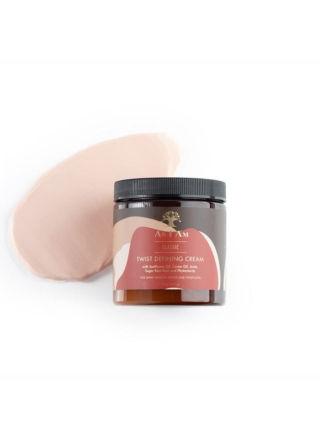 As I Am Twist Defining Cream - 8 Ounce - with Castor oil and Phytosterols