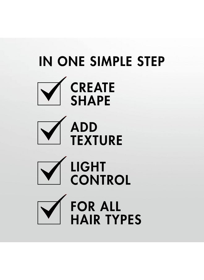 Nexxus Shape and Define Multi-Styler For a Light Hold Weightless Styling Cream Shape, Define and Texture Hair Styling Cream 3.4 oz