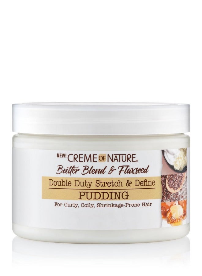 Creme of Nature, Curl Definition Pudding, Butter Blend, Argan Oil, Flaxseed Oil, Anti Frizz, 11.5 Oz