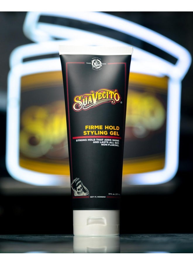 Suavecito Firme Hold Styling Gel 8 oz