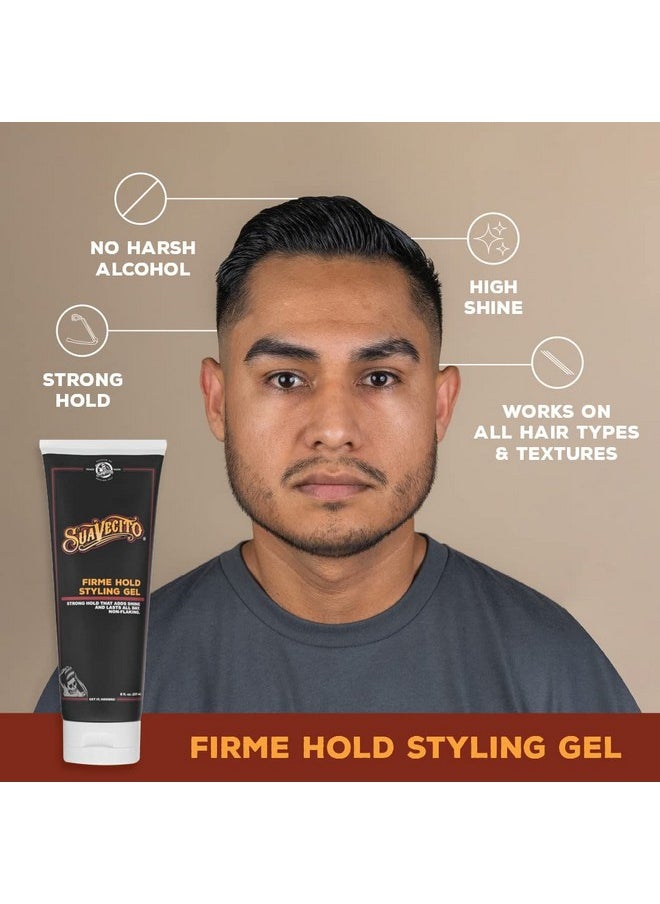 Suavecito Firme Hold Styling Gel 8 oz