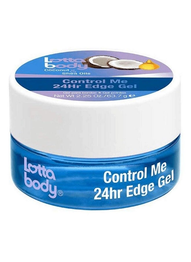 Lotta Body 24Hr Edge Gel Control Me 2.25 Ounce (Pack of 3)