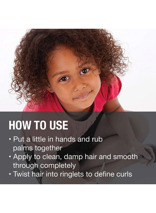 GREAT CLIPS Solutions Kid's Crazy Curls Cream, 8oz | Defines Curls & Smoothes Frizzy Hair | Recommended for Children Ages 4-10