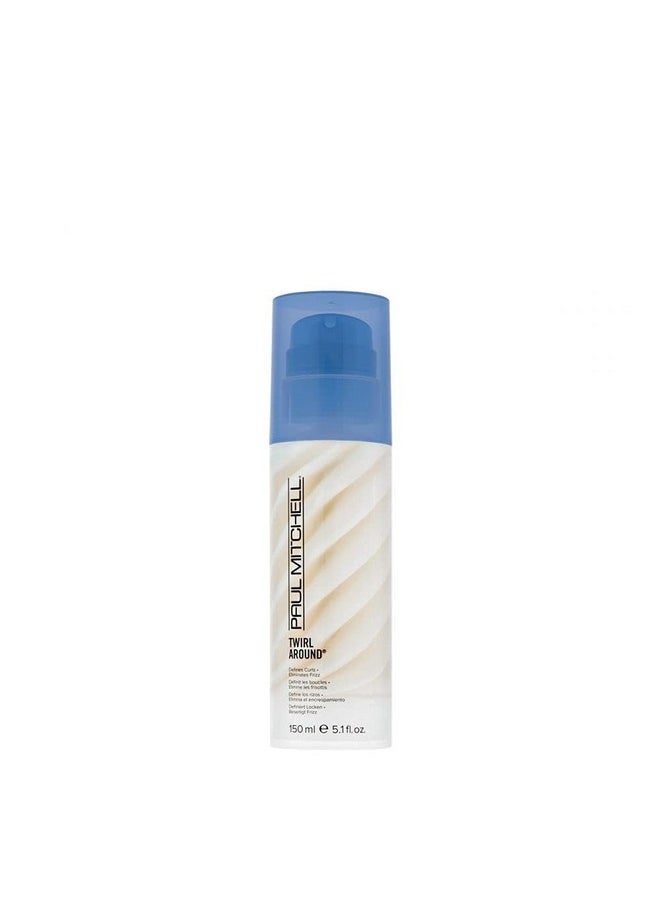 Paul Mitchell Twirl Around Styling Cream-Gel, Defines Curls, Eliminates Frizz, For Curly Hair, 5.1 fl. oz.