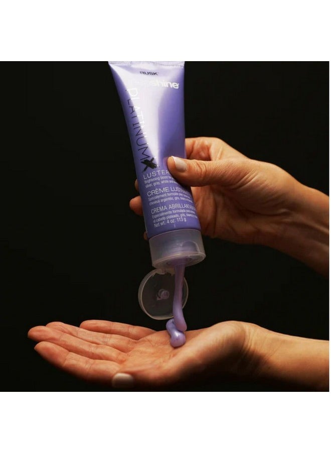 Deepshine PlatinumX Lusterizer by Rusk for Unisex - 4 oz Cream