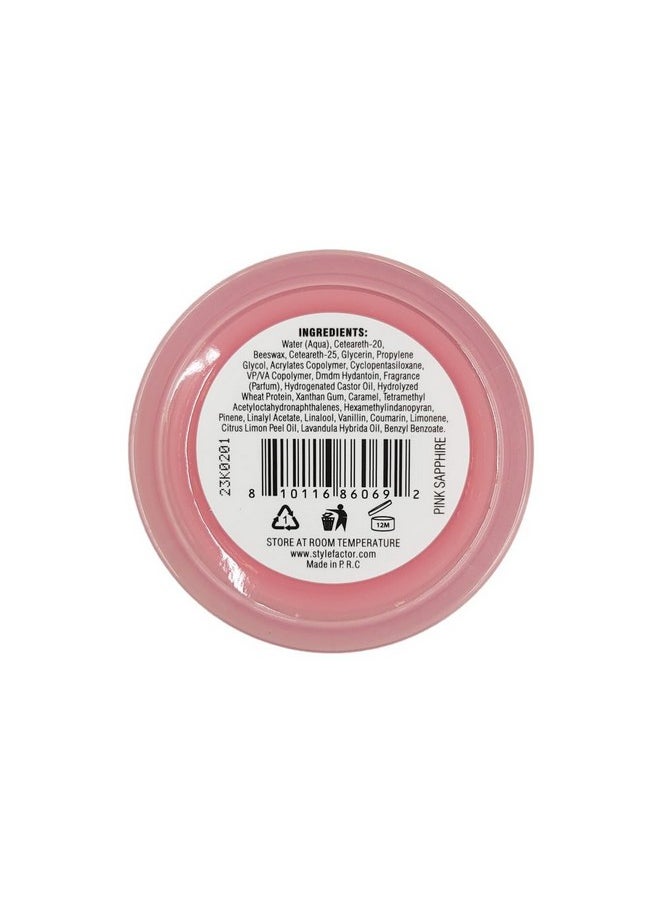 Edge Booster Style Factor Extra Strength Moisture Rich Pomade | Thick Coarse Hair (Pink Sapphire)