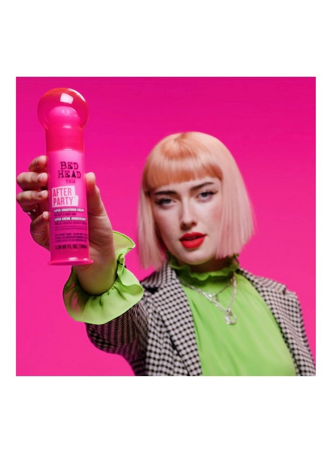 TIGI Bed Head After Party Smoothing Cream for Silky and Shiny Hair 3.38 fl oz