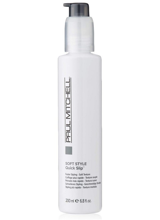 Paul Mitchell Quick Slip Styling Cream, Faster Styling + Soft Texture, For All Hair Types, 6.8 fl. oz.