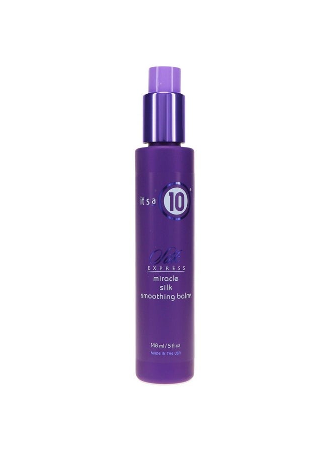 It's A 10 Silk Express Miracle Silk Smoothing Balm for Unisex, 5 Ounce