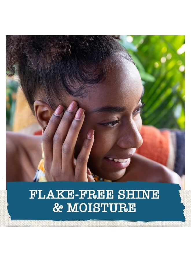 Maui Moisture Lightweight Curls + Flaxseed Edge Control, Hair Styling Pomade for Frizz Control, 3 Oz