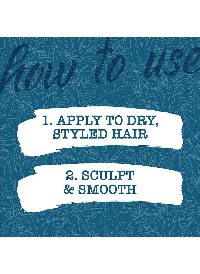 Maui Moisture Lightweight Curls + Flaxseed Edge Control, Hair Styling Pomade for Frizz Control, 3 Oz