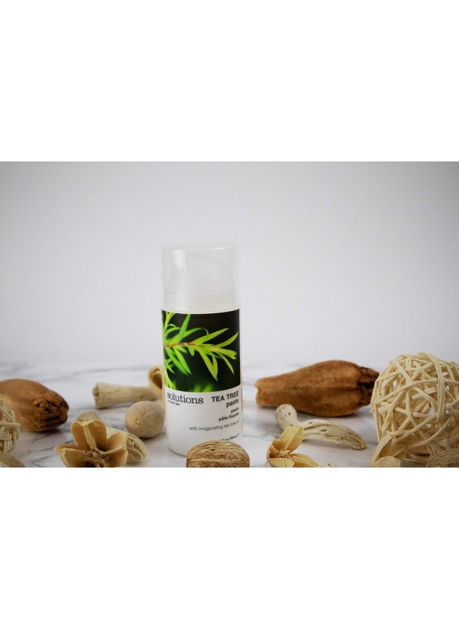 GREAT CLIPS Solutions Tea Tree Paste 3.4oz | Easy Pump | Peppermint Scent | Mold and Style Hair