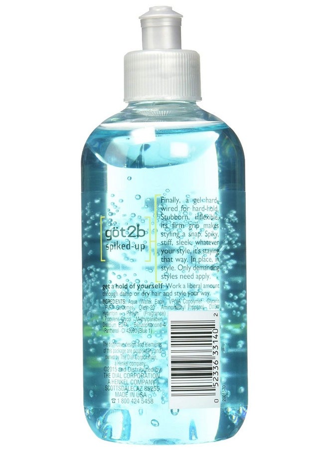 got2b Spiked-Up Max Control Styling Gel, 8.5 Ounce (Pack of 4)