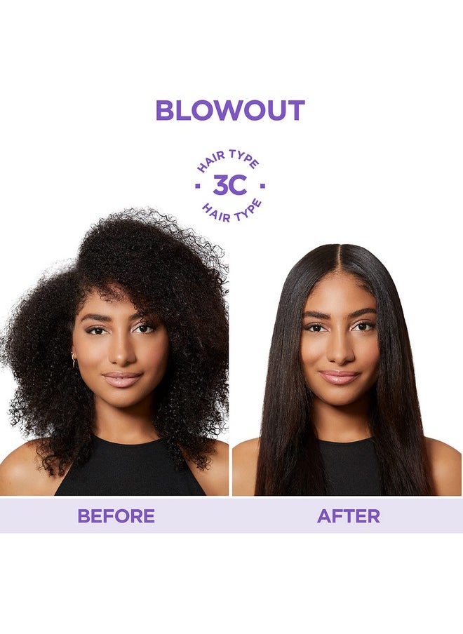SoftSheen-Carson Interbeauty Dark&Lovely® Heat Protectant&Hair Detangler Moisturizing Blowout Silky Slip Blow Dry Cream with Silk Protein,Shea Butter&Castor Oil for All Curl Types Blow Dry Cream 5oz