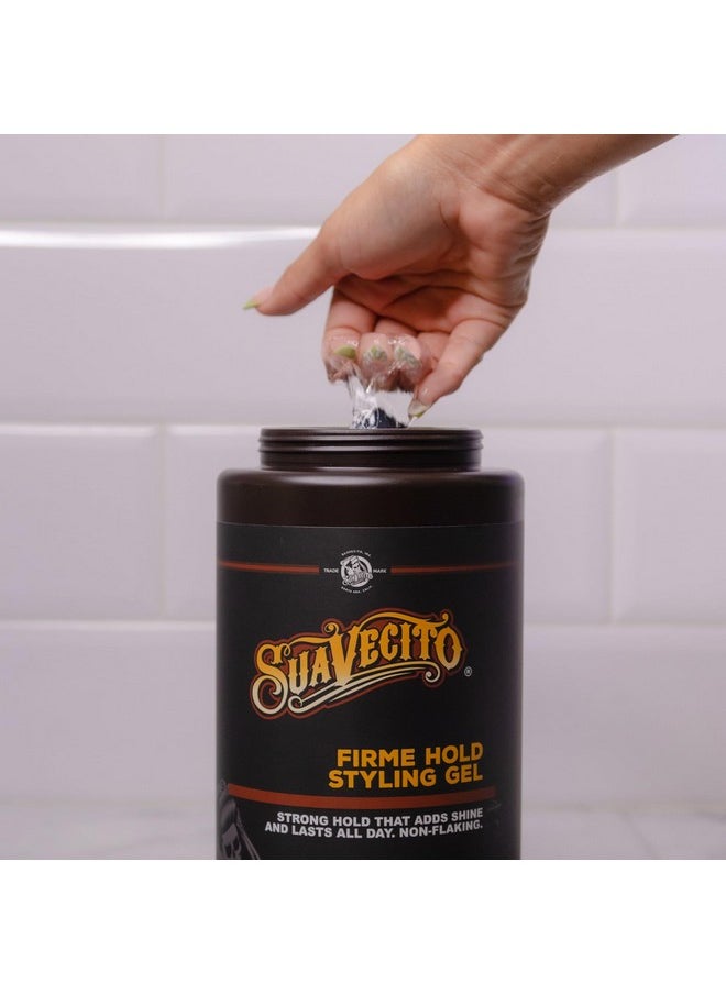 Suavecito Firme Hold Styling Hair Gel 32 oz Tub