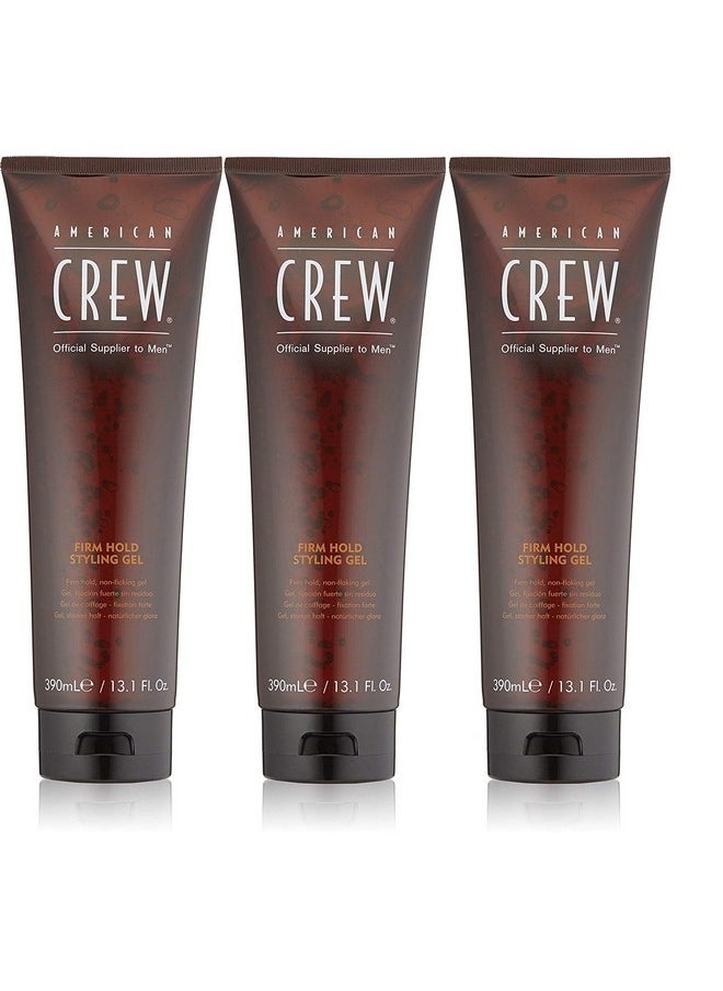 American Crew Firm Hold Styling Gel 13.1oz Pack of 3 Set