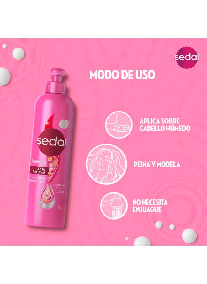 Sedal S.O.S. Ceramides with Micro Ceramides Hair Styling Cream 300 ml