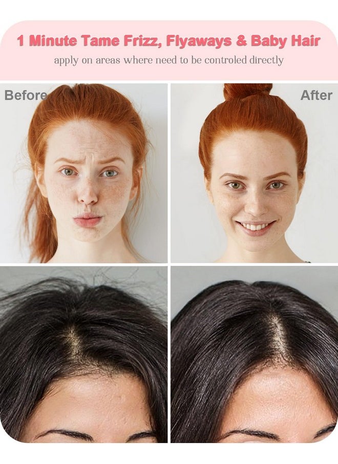 Styling Cream, 4-In-1 Hair Styling Cream for Flyaways, Add Shine Slick Back Hair Products, Non-greasy Hair Smoothing Cream, No White Flakes Curl Cream, No Chemical Flavors Fly Away Hair Tamer