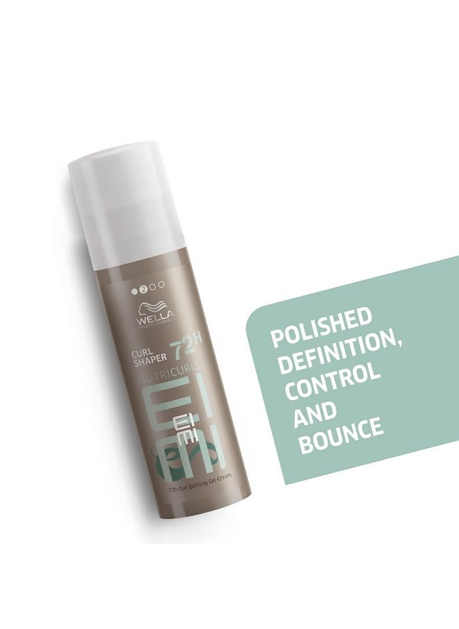 Wella EIMI Nutricurls Curl Shaper, Curl Defining Gel-Cream With A Polished Finish, 5 oz