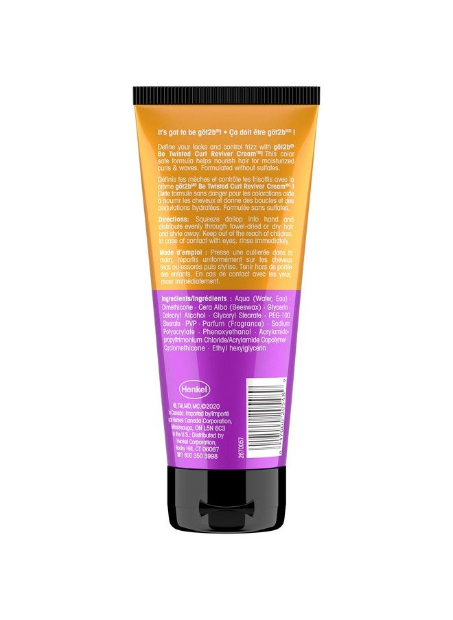 GOT 2B Be Twisted Curl Reviver Cream 6.8 Ounce