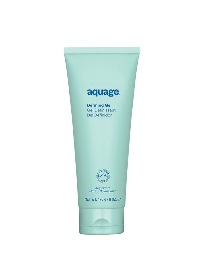 AQUAGE. Defining Gel, For Curly, Wavy or Permed Hair - Unites Hair Strands For Well-Defined Curls Without The Frizz, 6 Fl Oz