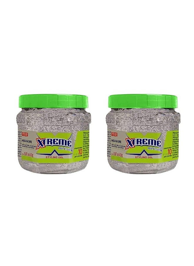 Wetline Xtreme Professional Extra Hold Wet Line Styling Gel, 15.72 Ounce - SET OF 2