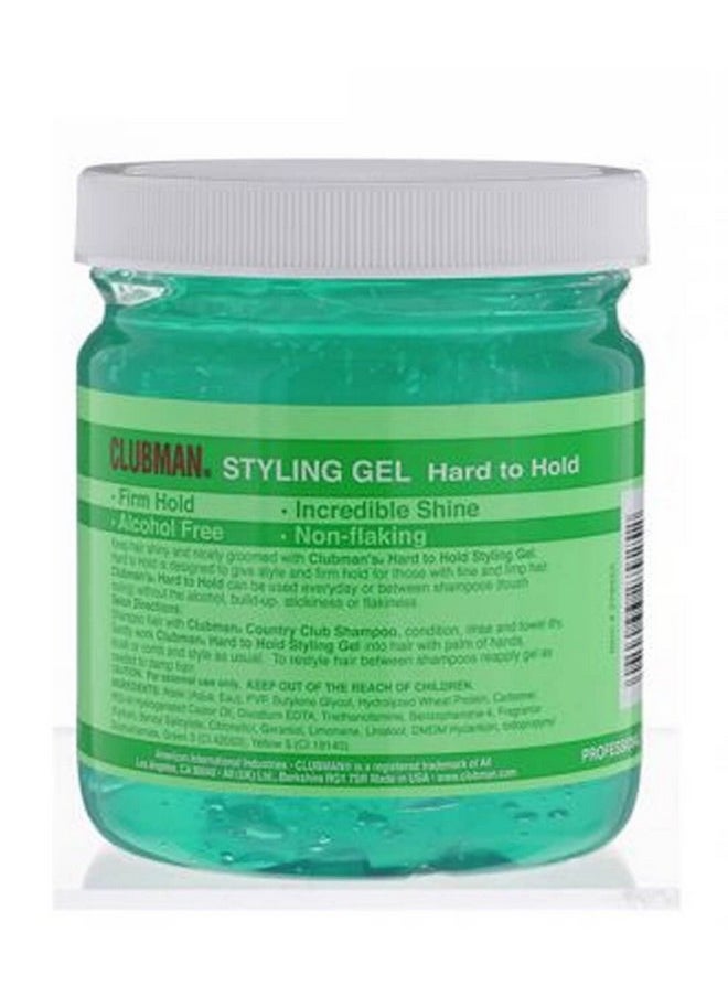 Pinaud Clubman Styling Gel Hard To Hold 16 oz
