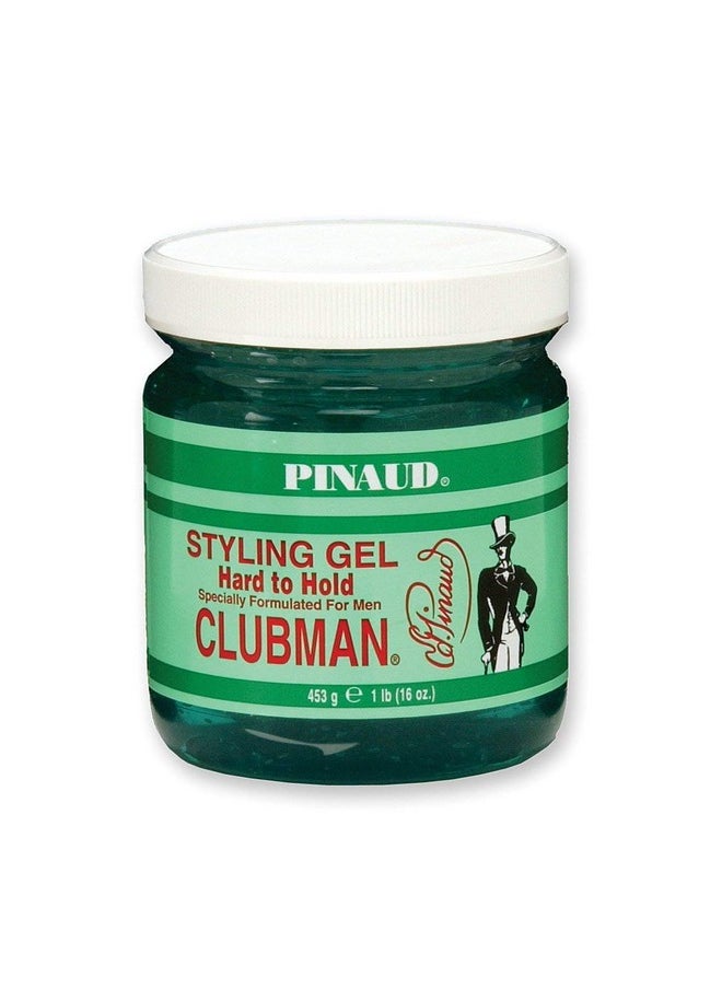 Pinaud Clubman Styling Gel Hard To Hold 16 oz