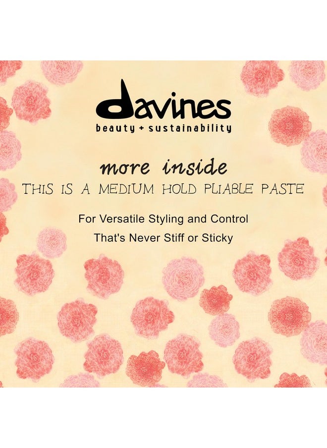 Davines This is a Medium Hold Pliable Paste, Non-Sticky And Textured Styling For Long-lasting Flexible Finish, 4.23 Fl. Oz.