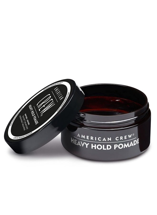 American Crew Men's Hair Pomade, Like Hair Gel with Heavy Hold & High Shine, 3 oz