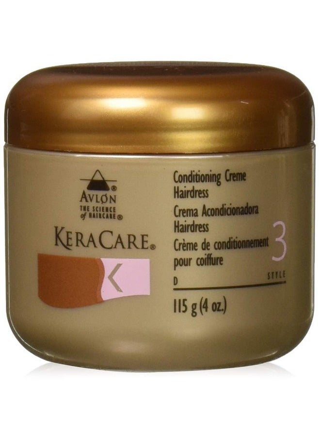 KERACARE Conditioning Creme Hairdress - 4 Oz