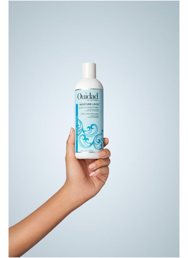 Ouidad Advanced Climate Control Heat & Humidity Gel & Leave In Conditioner Styling Kit, 8.5 fl oz, Flexible, Long-Lasting & Frizz-Free Curls, Sulfates, Parabens & Cruelty-Free Curly Hair Products