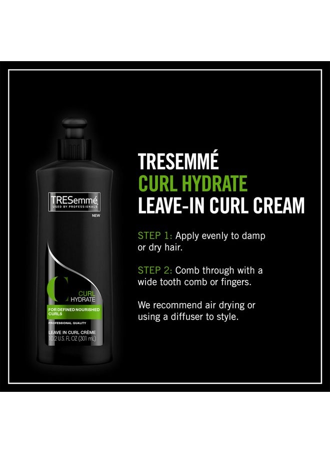 TRESemmé Flawless Curls Combing Crème Detangles and Hydrates Hair With Pro Lock Tech 10.2 oz