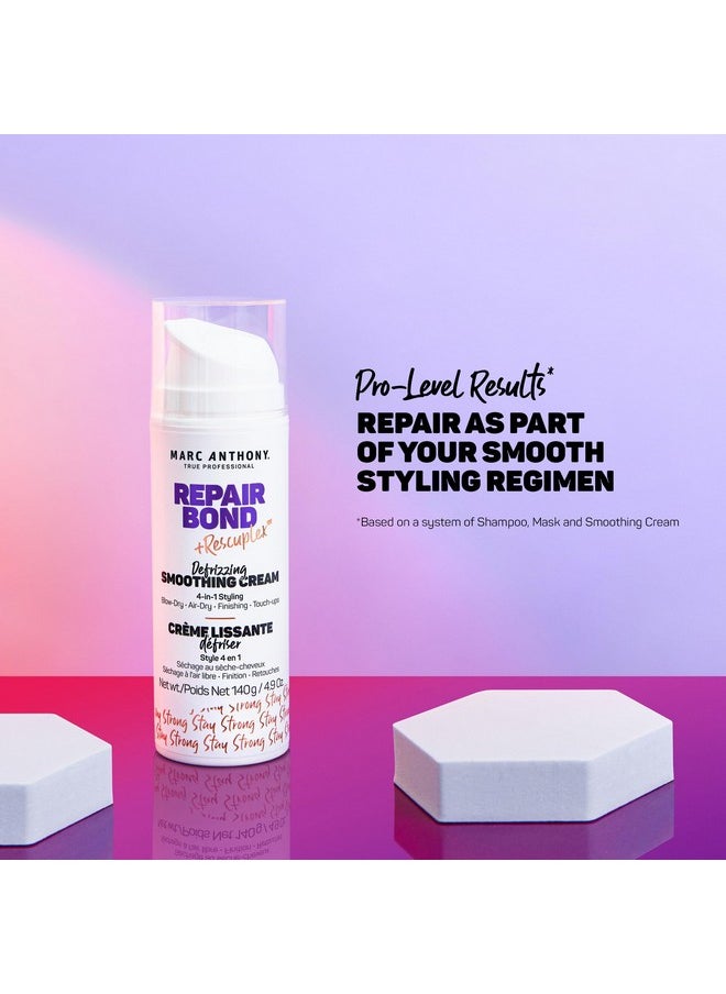 Marc Anthony Anti-Frizz Hair Styling Cream - Smooths, Strengthens & Adds Shine