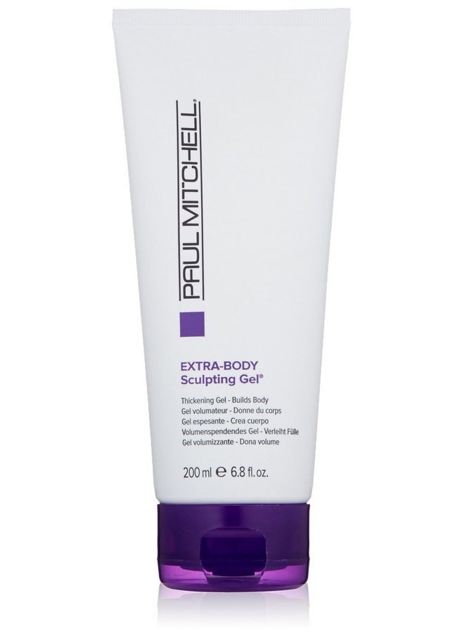 Paul Mitchell Extra-Body Sculpting Gel, Thickens + Builds Body, For Fine Hair, 6.8 fl. oz.