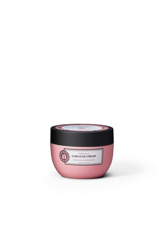 Maria Nila Curlicue Cream, 3.4 Fl Oz, Hold 3/5, Enhances Curls & Waves, Chamomile Hydrates & Prevents Frizz, 100% Vegan & Sulfate/Paraben free