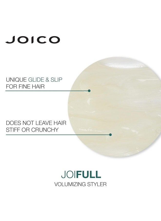 JoiFULL Volumizing Styler | For Fine, Thin Hair | Add Instant Body | Long-Lasting Volume & Texture | Protect Against Pollution | With Rice Protein & Bamboo Extract | 3.38 Fl Oz