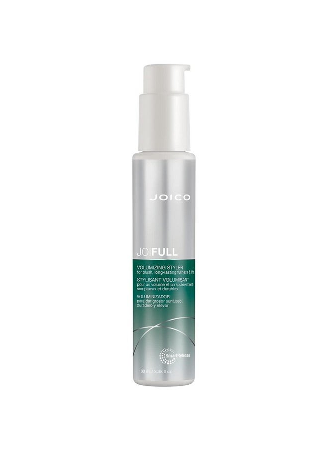 JoiFULL Volumizing Styler | For Fine, Thin Hair | Add Instant Body | Long-Lasting Volume & Texture | Protect Against Pollution | With Rice Protein & Bamboo Extract | 3.38 Fl Oz