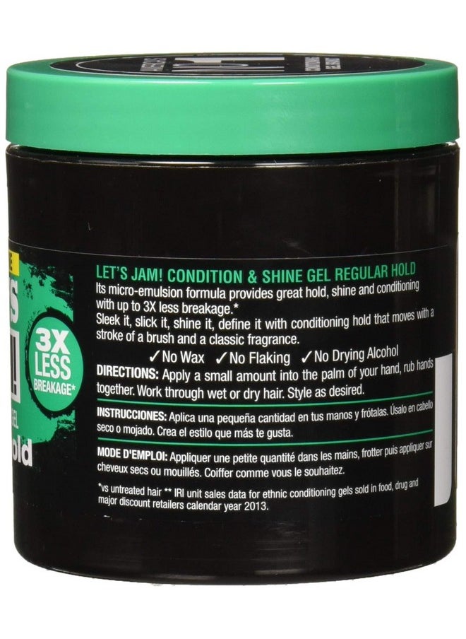 Softsheen Carson Let's Jam Shining And Conditioning Gel, 5.5 Ounce