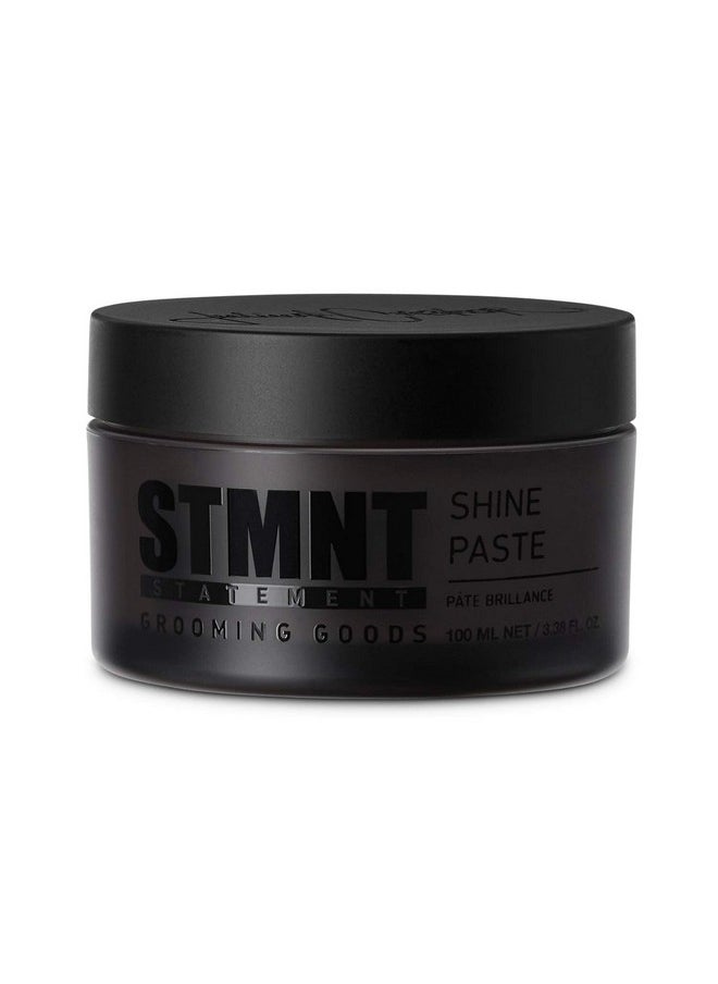 STMNT Grooming Goods Shine Paste, 3.38 oz | Natural Shine Finish | Strong Control | Non-Greasy Formula